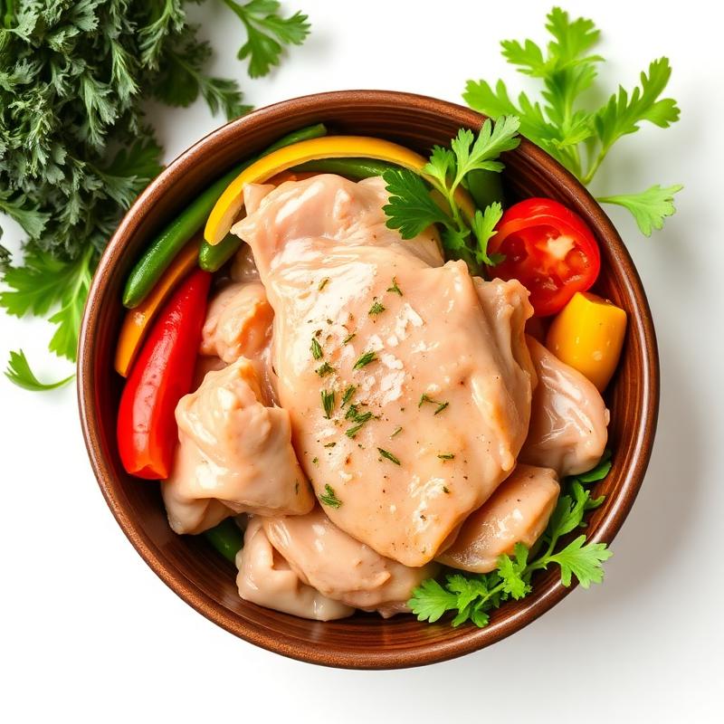 BARF Menu Poulet & légumes
